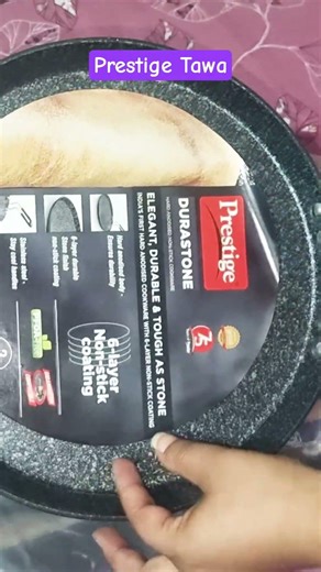 2: 6-Layer Non-Stick! 😲 Prestige Dura Stone Tawa Test #kitchengadgets #pancake #prestigecombooffers