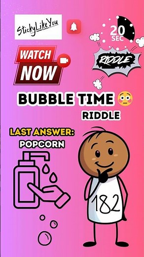 #182 Can You Guess This Clean Riddle? 🧼#viralreels #animation #simple #funny #puzzle #fun #comedy