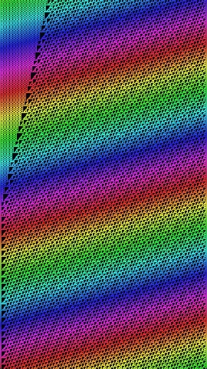 Rule 110 - The Turing Complete Cellular Automaton #shorts #generativeart