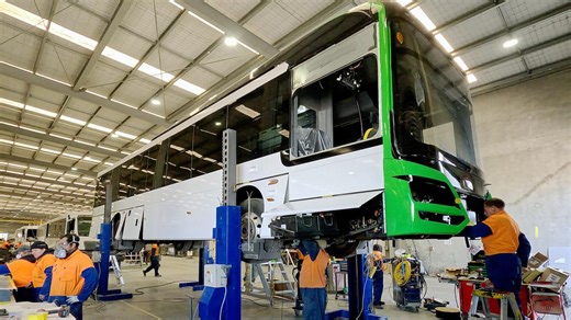 Busy Canterbury factory driving innovation one bus at a time