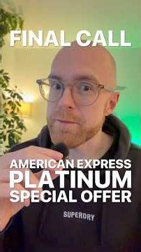 SPECIAL OFFER ENDING SOON - Increased Welcome Bonus’ for Personal American Express Cards.