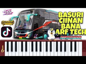 TELOLET BASURI CIINAN BANA | BUS DARTHVADER TUNGGAL JAYA JB5 | TUTORIAL PIANIKA #basuripianika 🔥🔥