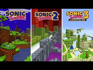 Classic Zones RECREATED in Minecraft | Sonic Islands Map