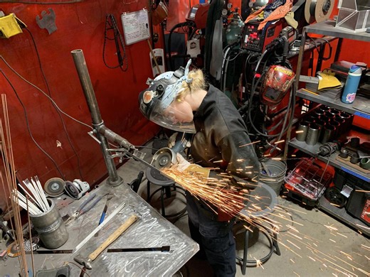 Michigan community college student will be 1st woman to represent US in welding competition