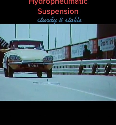 Citroen DS Hydropneumatic Suspension in the 50s and 60s