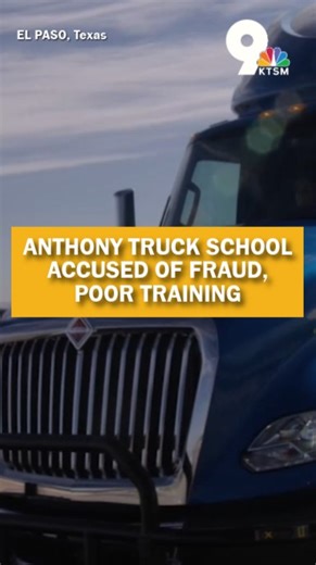 A former student alleges Texas-based 'Speedy's CDL Training' provides inadequate instruction and may be putting untrained drivers on the road. MORE: https://www.ktsm.com/news/former-student-accuses-local-trucking-instructor-of-fraud-inadequate-training/?utm_medium=social&utm_source=facebook_KTSM_9_News | KTSM 9 News