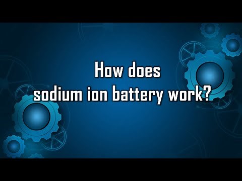 How does sodium ion battery work?