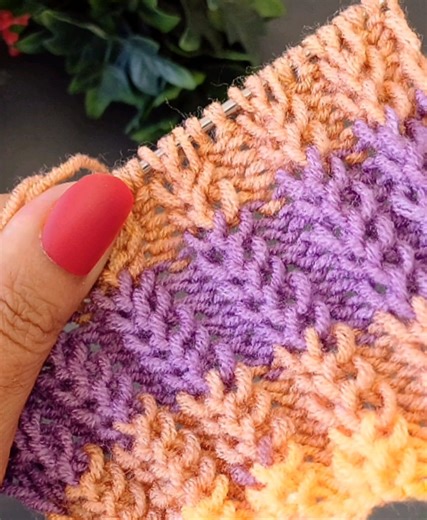 2.1M views · 23K reactions | Easy and beautiful knittingpattern 殺殺 | Knitter | Facebook