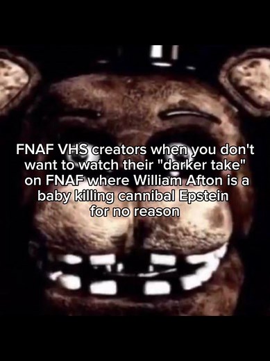 The Squimpus and Battington tapes are good though #Fnaf #fivenightsatfreddys #Analoghorror #VHS #Fnafvhs #williamafton #Springtrap
