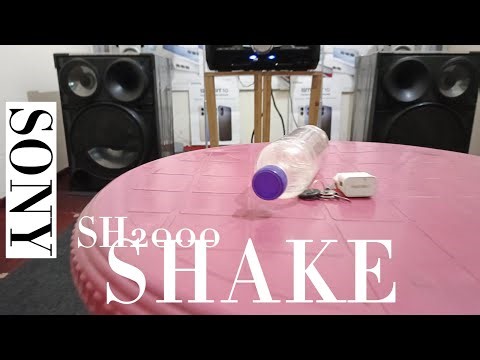 Sony Shake sh2000 BASS SHAKING EVERYTHING #woofer #speaker #bass