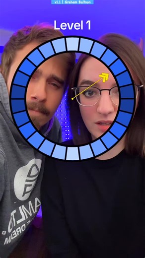 Jake & Rhi on Instagram: "Don’t tap the same spot twice! #couple #filter #game"