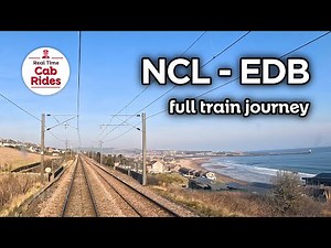 Newcastle to Edinburgh | Real Time Cab Ride in 4K