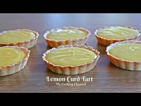 How to make lemon curd tart recipe | lemon curd recipe