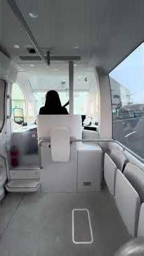 Riding the e-Palette electric minibus at the Moveum #toyota #ev #electricvehicle #yokohama