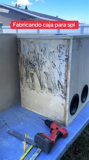 Fabricando caja para subwoofers de 15 pulgadas