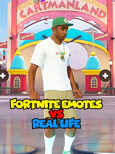Fortnite Emotes vs Real Life Sync Challenge