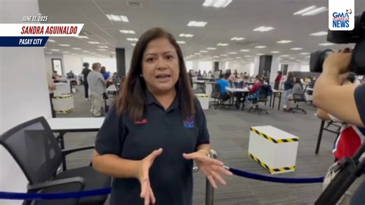 PANOORIN: Isinasagawa ng Comelec ang Random Manual Audit (RMA)ng #Eleksyon2025 sa Pasay City ngayong araw, June 13 at inaasahang matatapos ito sa susunod na dalawang araw. Sa ganitong paraan ay matitiyak ang accuracy ng bilang ng boto mula sa Automated Counting Machine (ACM) na ginamit nitong nagdaang #Eleksyon2025. | via Sandra Aguinaldo/GMA Integrated News | GMA News
