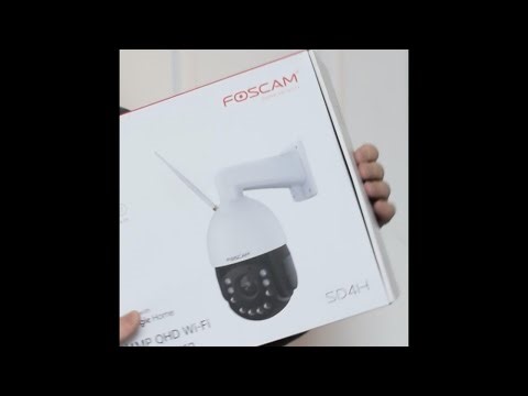 FosCam Outdoor WiFi Security Camera Optical Zoom Waterproof