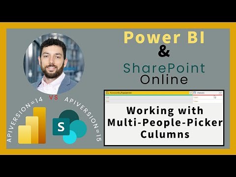 📊Power BI and SharePoint 👥Multi-People-Picker Columns