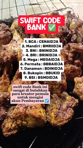 Swift code bank ✅ #fyp #jangkauan | Lilis Rosmayati