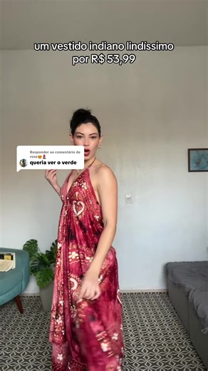 Vestido Indiano: Ajuste Perfeito do P ao Plus Size