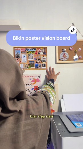 Mencetak Vision Board untuk Mewujudkan Impian