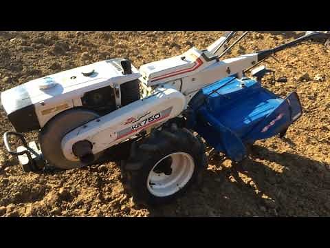 ISEKI KA750 Tiller with Rotovator by -5°C