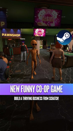 Play as Broke Friends Building a Business 😂 #gamepartner #thehousealwayswins #newgame #coopgame #gamestoplay