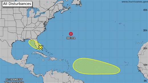 National Hurricane Center tracking 2 new disturbances, including one that could impact Florida
