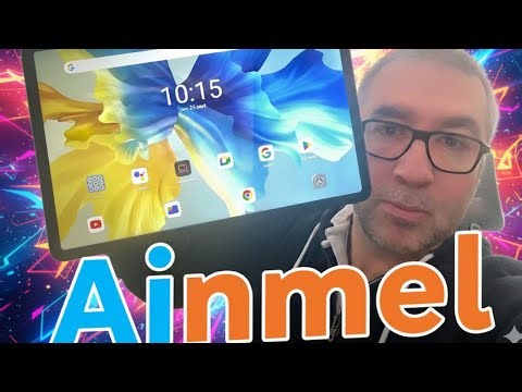 AinMel: Tablette Android 15, écran 11,5", bouton raccourci pour mode PC. Test tablette Ainmel