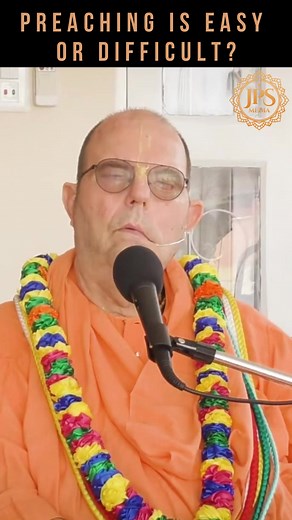 21K views · 1.7K reactions | Preaching is easy or difficult? -#krishna #krishnaconsciousness #preaching | Jayapataka Swami | Facebook