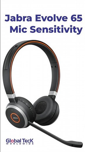 Jabra Evolve 65: Mic Sensitivity Questions Answered #shorts