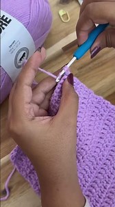 Straight Edged Double Crochet- Tutorial