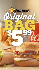 Hardee’s Original Bag is back and better than ever: loaded with fries, a drink, and any two full-size favorites. | Hardee's