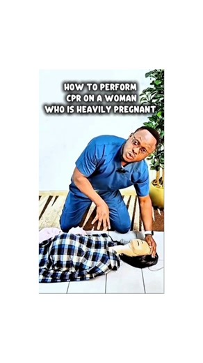 Precious Akotamere Damilola Irabor | How to perform CPR on a woman that is heavily pregnant. #lifesavingaid #cpr #normalizingcpr #women #firstaid #cardiacarrest #pregnancy | Instagram