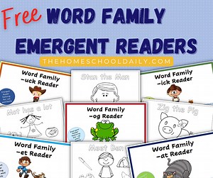 Word Family Emergent Readers