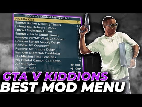 Kiddions Mod Menu GTA 5 | GTA V Modest Menu | Legit | Free Download 2025