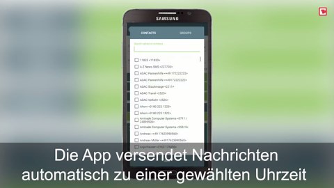 SMS Scheduler: SMS automatisch versenden