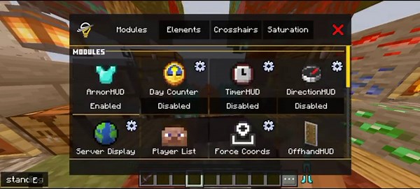 Project Light Client V4 For MCPE 1.20+ | ArmorHUD, Fps Counter, Custom Crosshairs (MCPE)