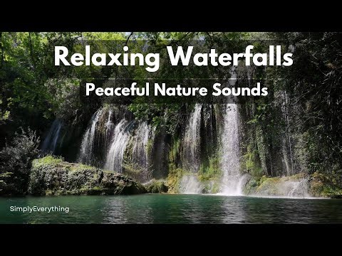 🌊 Relaxing Waterfalls • Calming Nature Sounds for Stress Relief & Peaceful Sleep