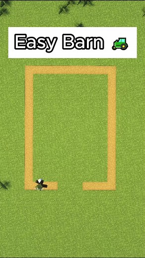 Minecraft Easy Barn Tutorial