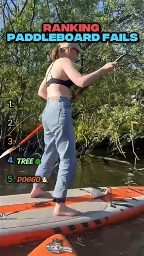 Ranking the Funniest Paddleboard Fails 😂