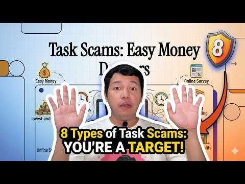 8 Types of Task Scams You Need to Know (How to Spot Fake Earning Apps)