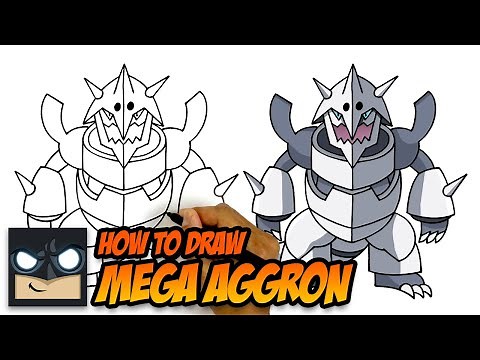 How To Draw Mega Aggron | Pokemon