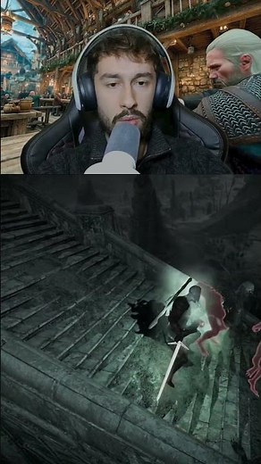 Clean Combat System in The Witcher 3 #gaming #thewitcher3