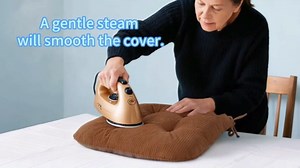 Rocking Chair Cushion Indoor 2 Pack Extra Large Rocking Chair Pads High Back Non Slip Textured Set of Seat Back Cushion with Ties for Wooden Rocker 20x20 Inch White