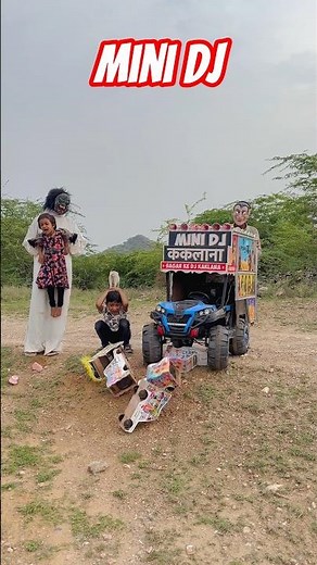 Power new mini dj vs big driver😱😱|| new mini truck dj setup || djdj gadi #djsong #gadiwalacartoon