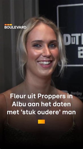 RTLBoulevard on Instagram: "Fleur uit Proppers in Albu is aan het daten en dit keer pakt ze het he-le-maal anders aan. Geen mannelijke Fleur, maar een ‘stuk oudere’ man zónder baardje. Fingers crossed dat het nog lang mag duren! 🤞 #proppersinalbu #reality #rtlboulevard"
