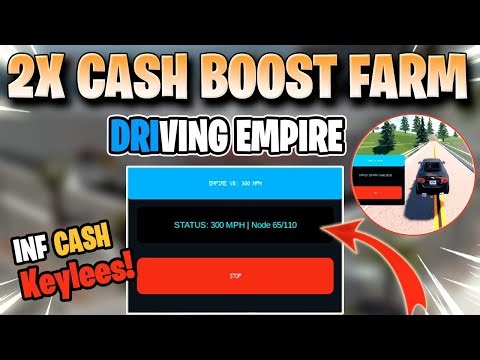 DRIVING EMPIRE SCRIPT *NO KEY* AUTO FARM MONEY, AUTO DRIVE, MAX SPEED, 2X CASH & MORE 🏎️ ✅