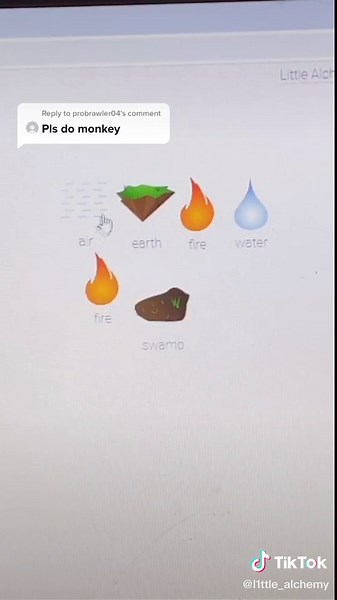 Reply to @probrawler04 Monkey tutorial #HowBizarre #HolidayMusic #littlealchemy #fyp #littlealchemy1 #foryourpage #fypシ #monkey